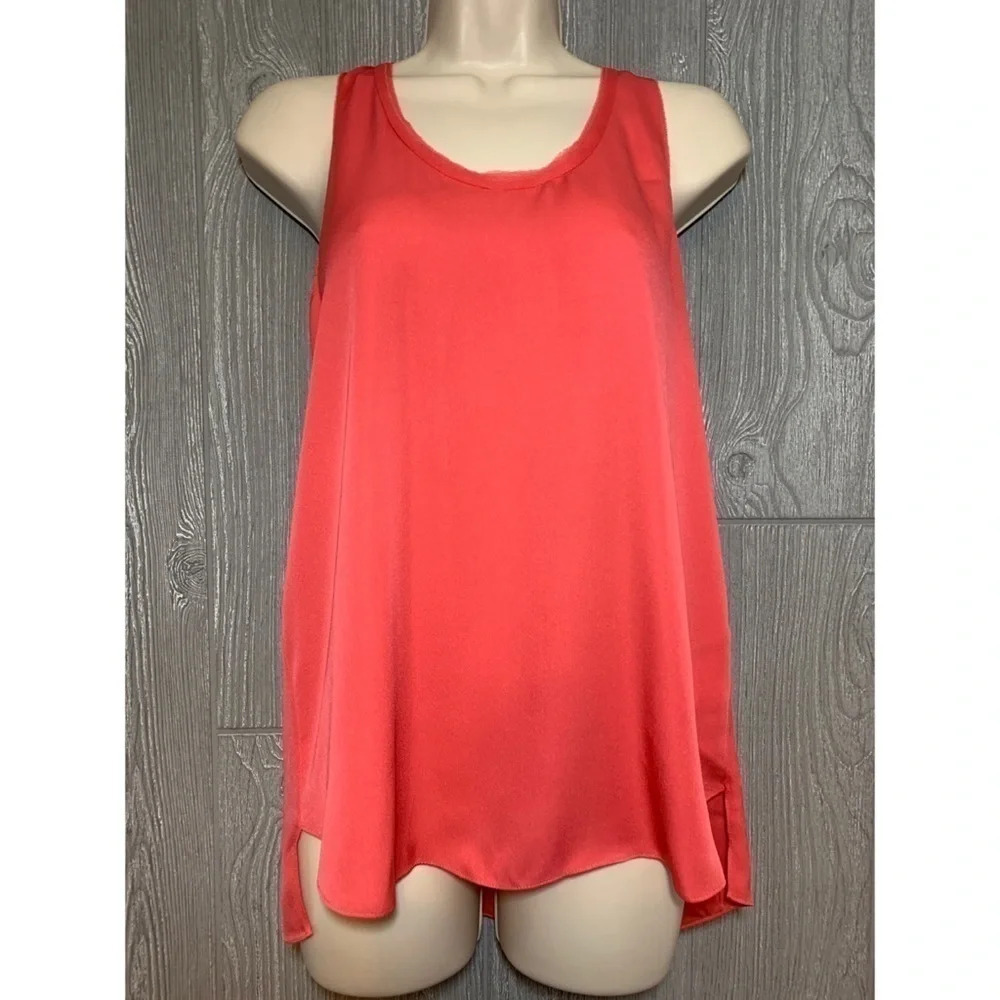 Rebecca Taylor Coral Olivia Tank Blouse 2 NWT $195